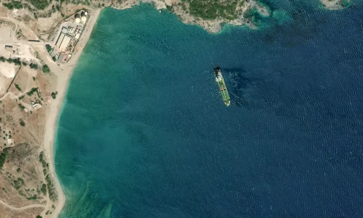 Satelite image of Ormos Pigadhia