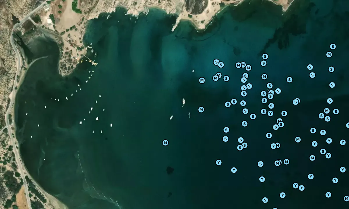 Satelite image of Ormos Plastira