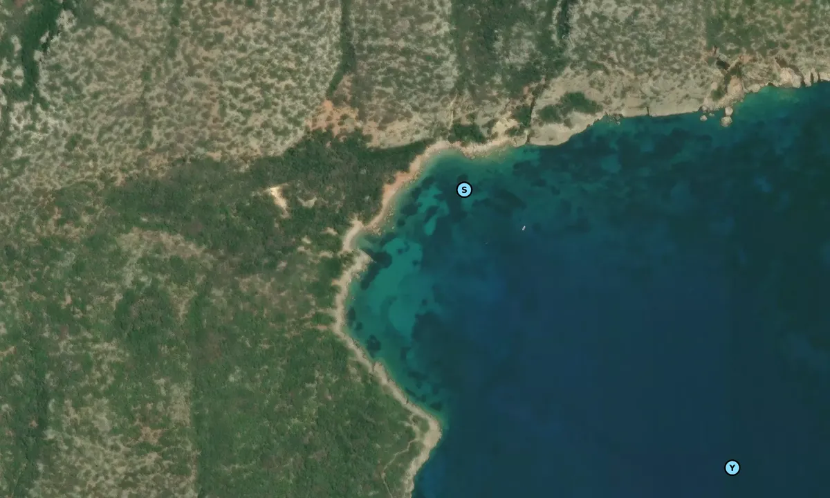 Satelite image of Ormos Sapientza