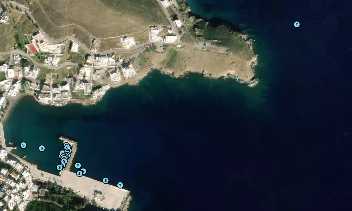 Satelite image of Ormos Skala