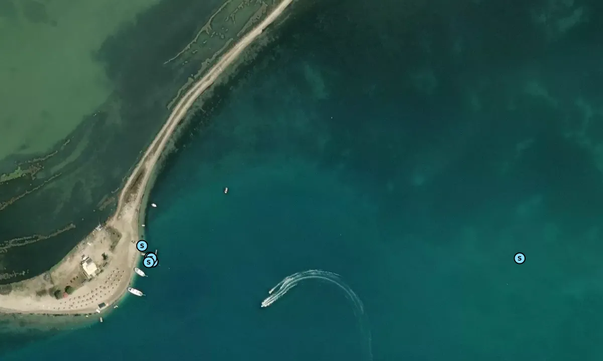 Satelite image of Ormos Voltou north