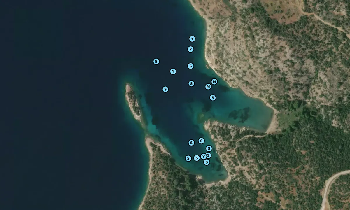 Satelite image of Ormos Yerolimani