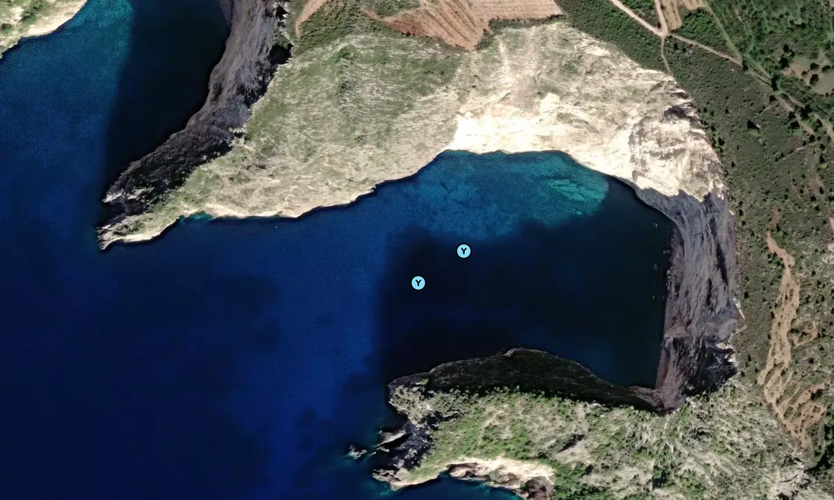Satelite image of Ormos Zachari