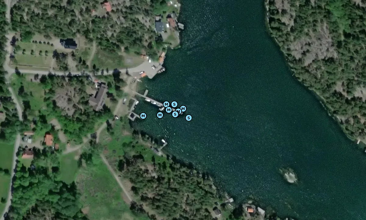 Satelite image of Ornö - Kyrkviken - Haninge