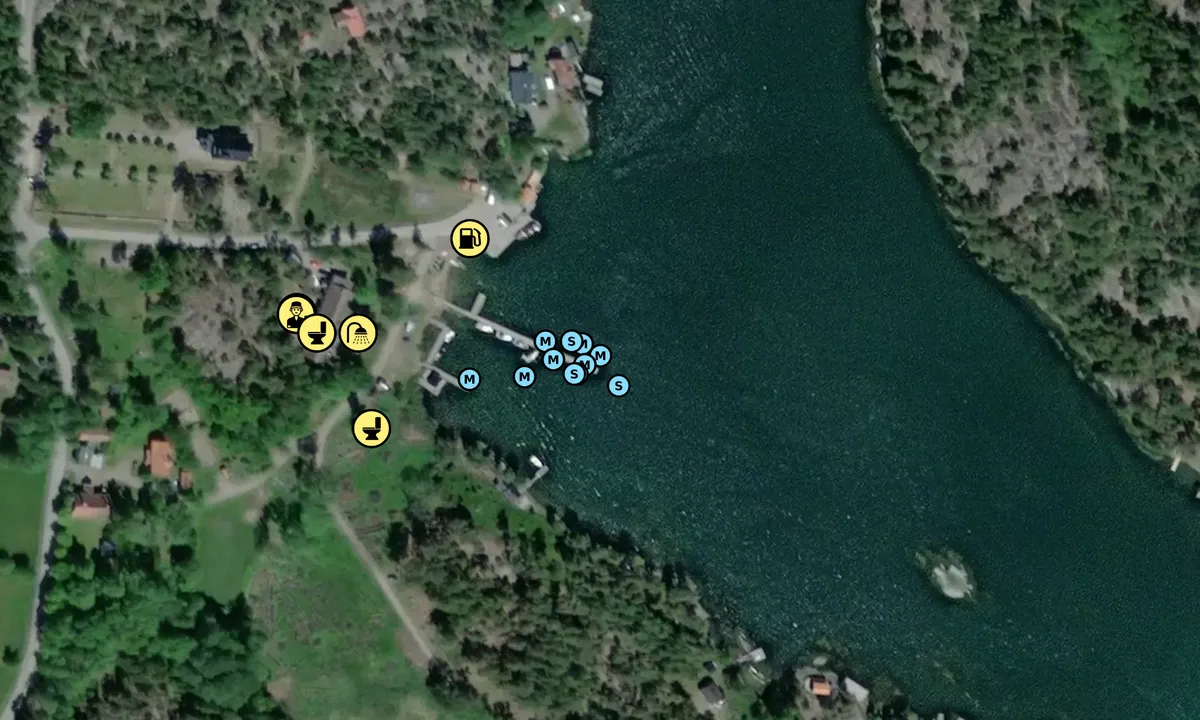 Satelite image of Ornö - Kyrkviken - Haninge
