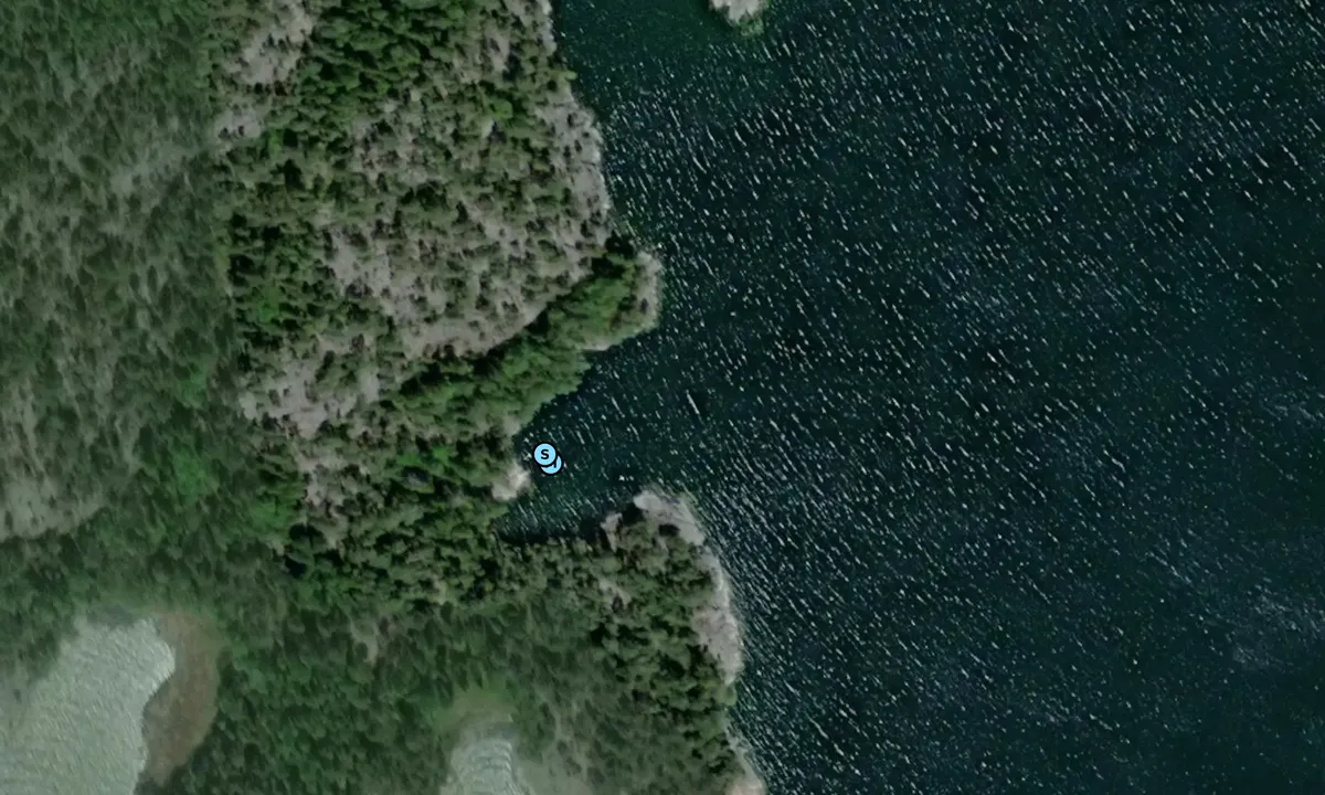 Satelite image of Ornö Skaten