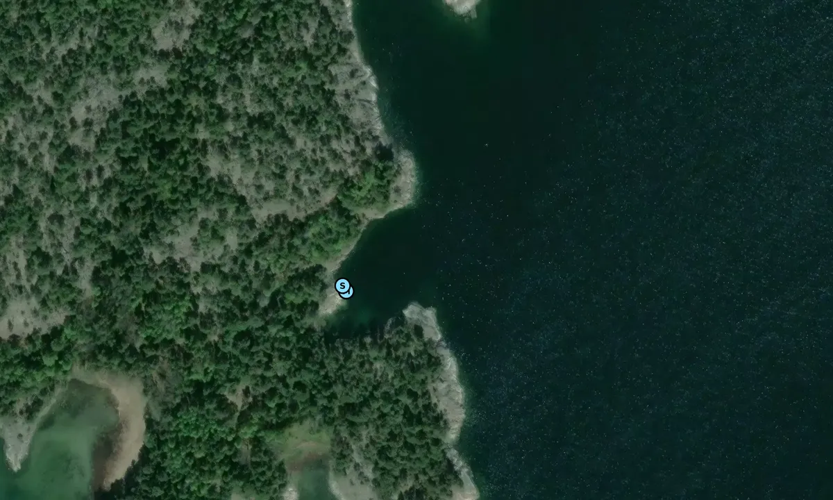 Satelite image of Ornö Skaten