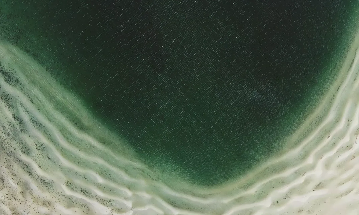 Flyfoto av Orø N - Salvig bugt bouy