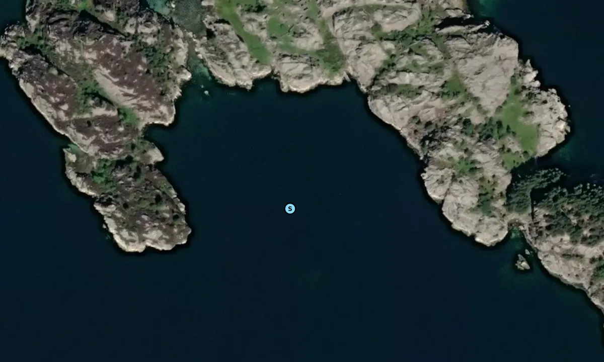 Satelite image of Orrøya
