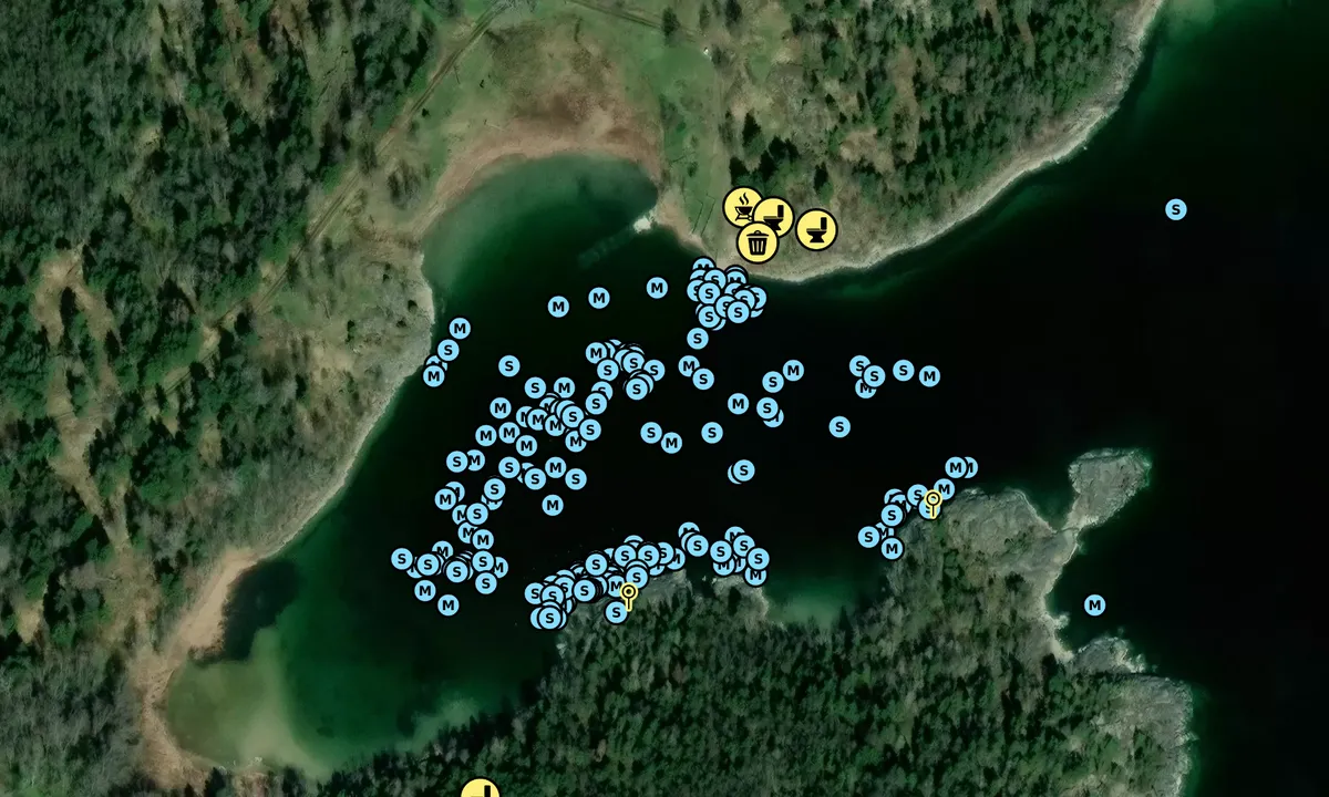 Satelite image of Österhamn - Lidö