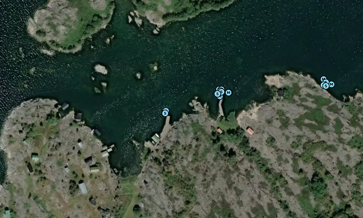 Satelite image of Österskär