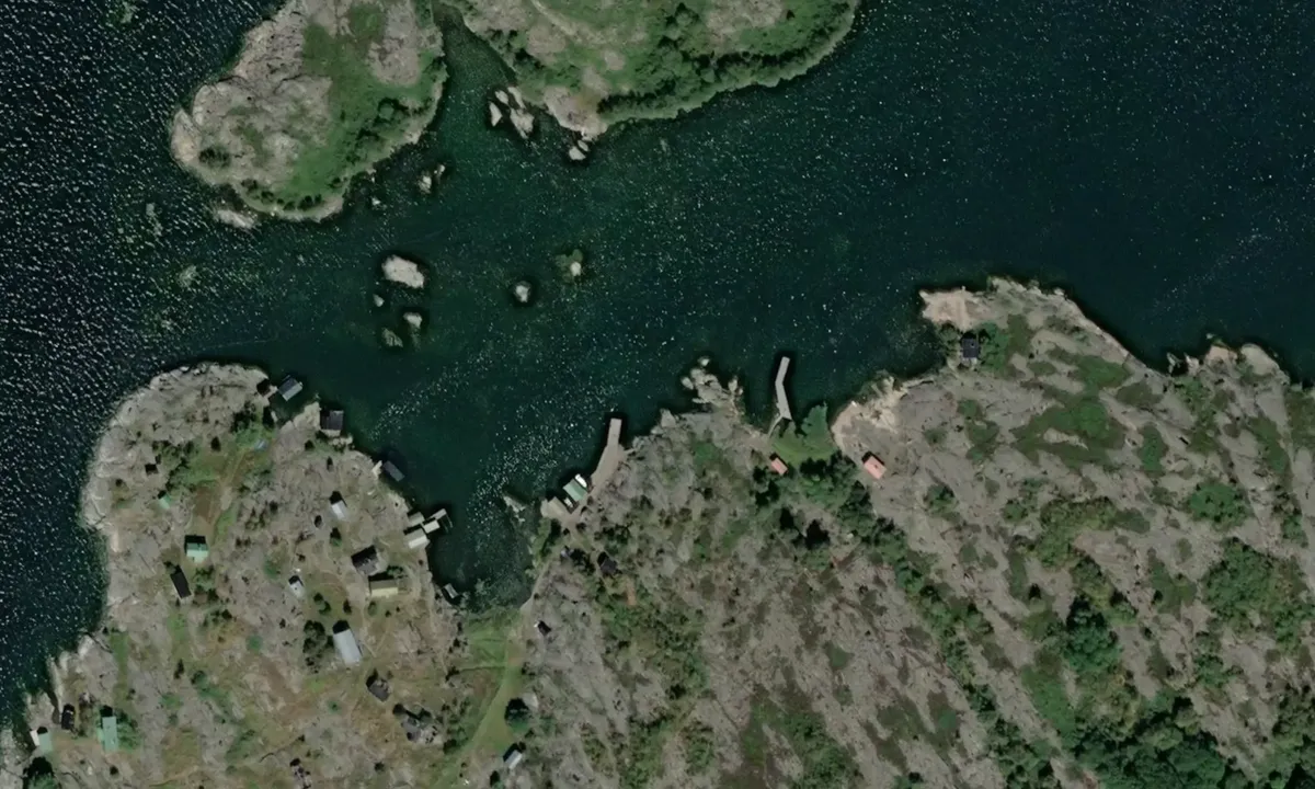 Flyfoto av Österskär