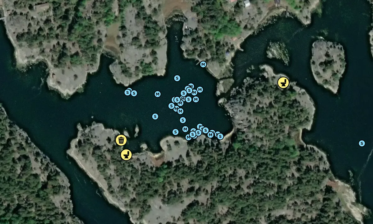 Satelite image of Ostholmen