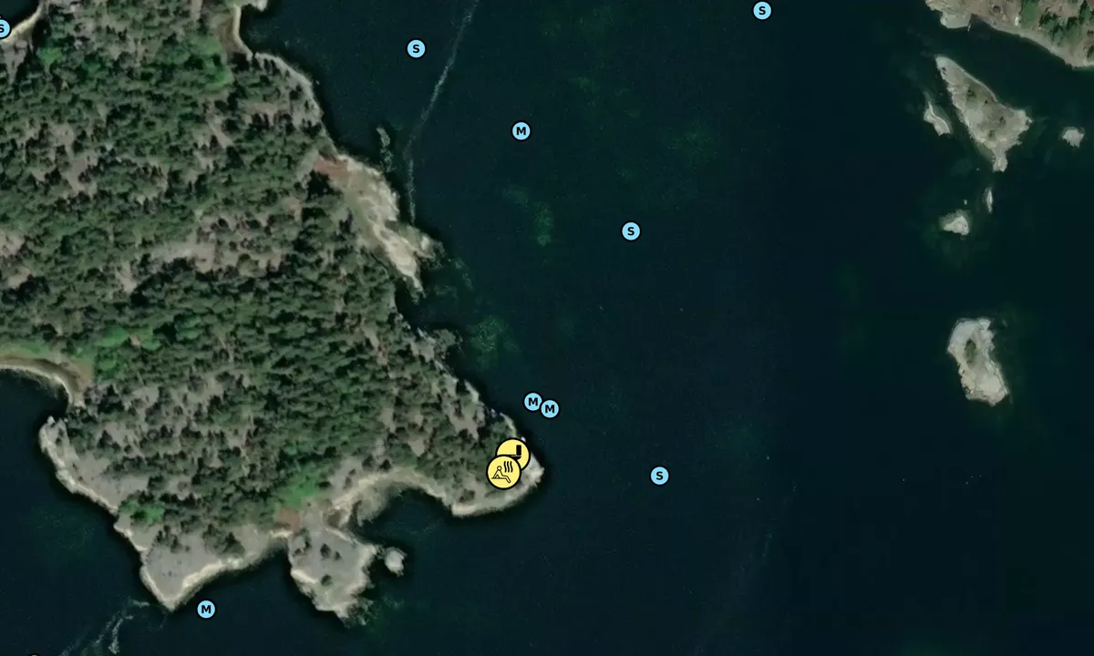 Satelite image of Ostholmen - Möja