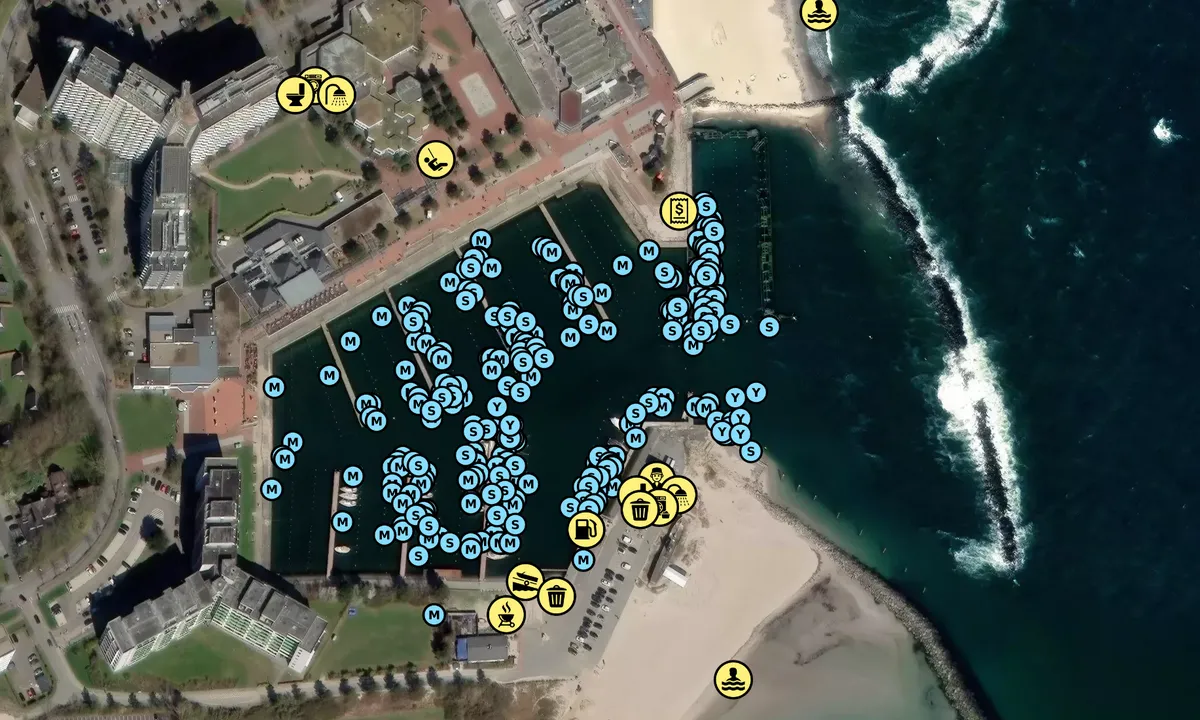 Satelite image of Ostseebad Damp