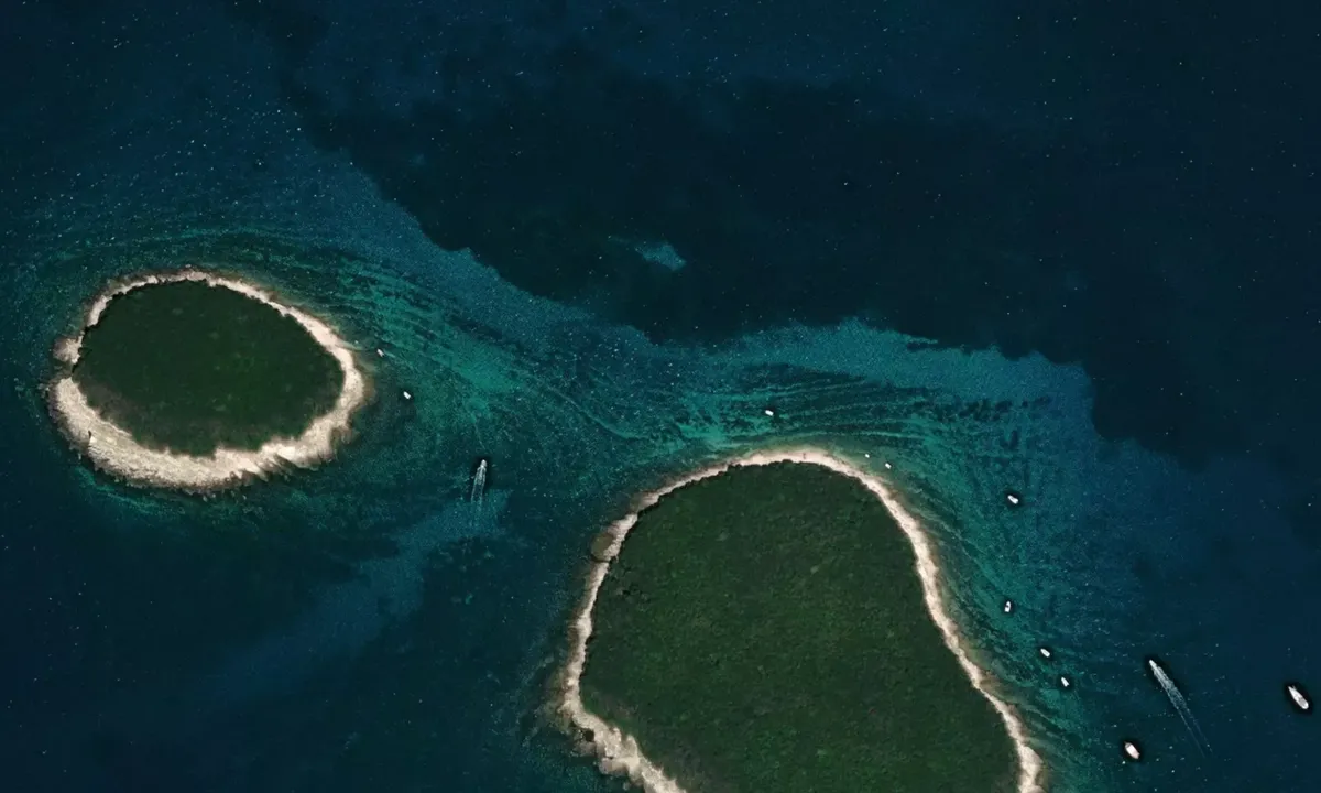 Flyfoto av Otocic Velika Sestrica