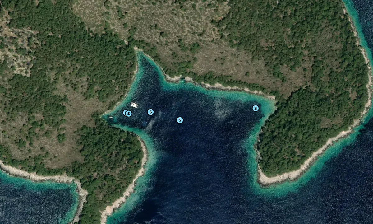 Satelite image of Otok Mrčara sud