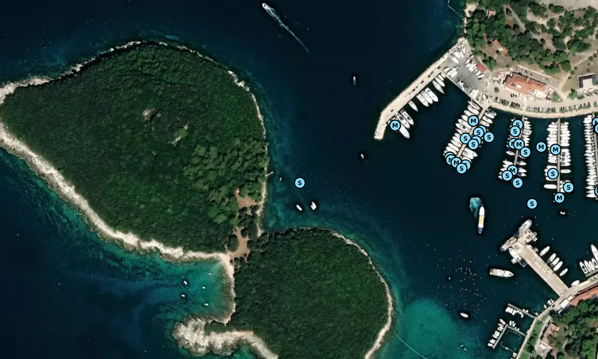 Satelite image of Otok Sveti Juraj