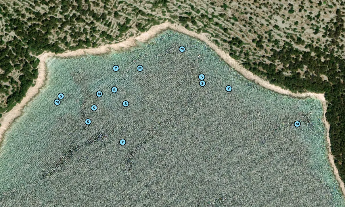 Satelite image of Otok Zmajan