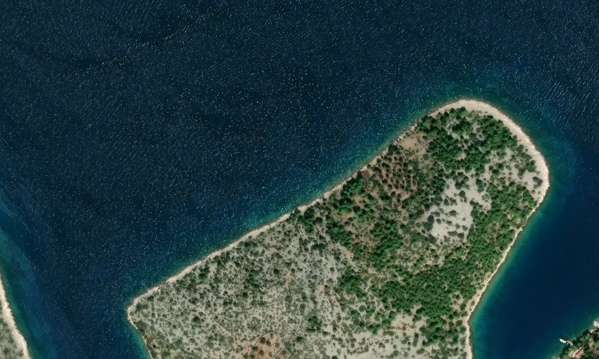 Satelite image of Otok Zut - Kornati