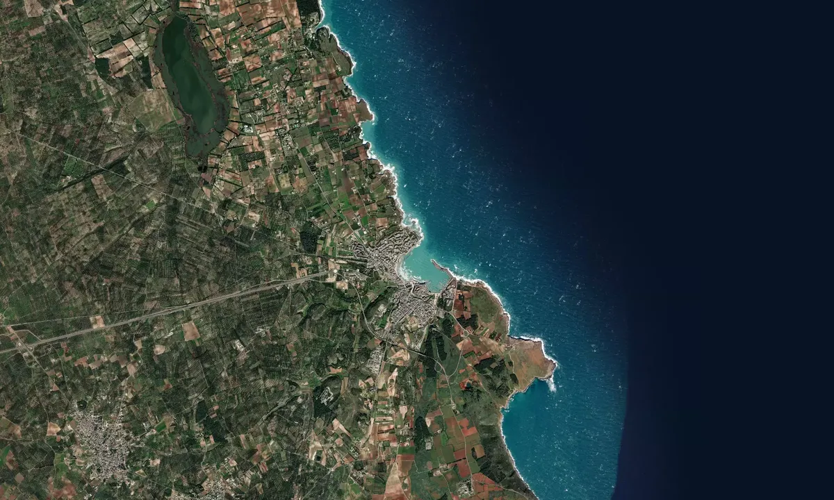 Flyfoto av Otranto Port