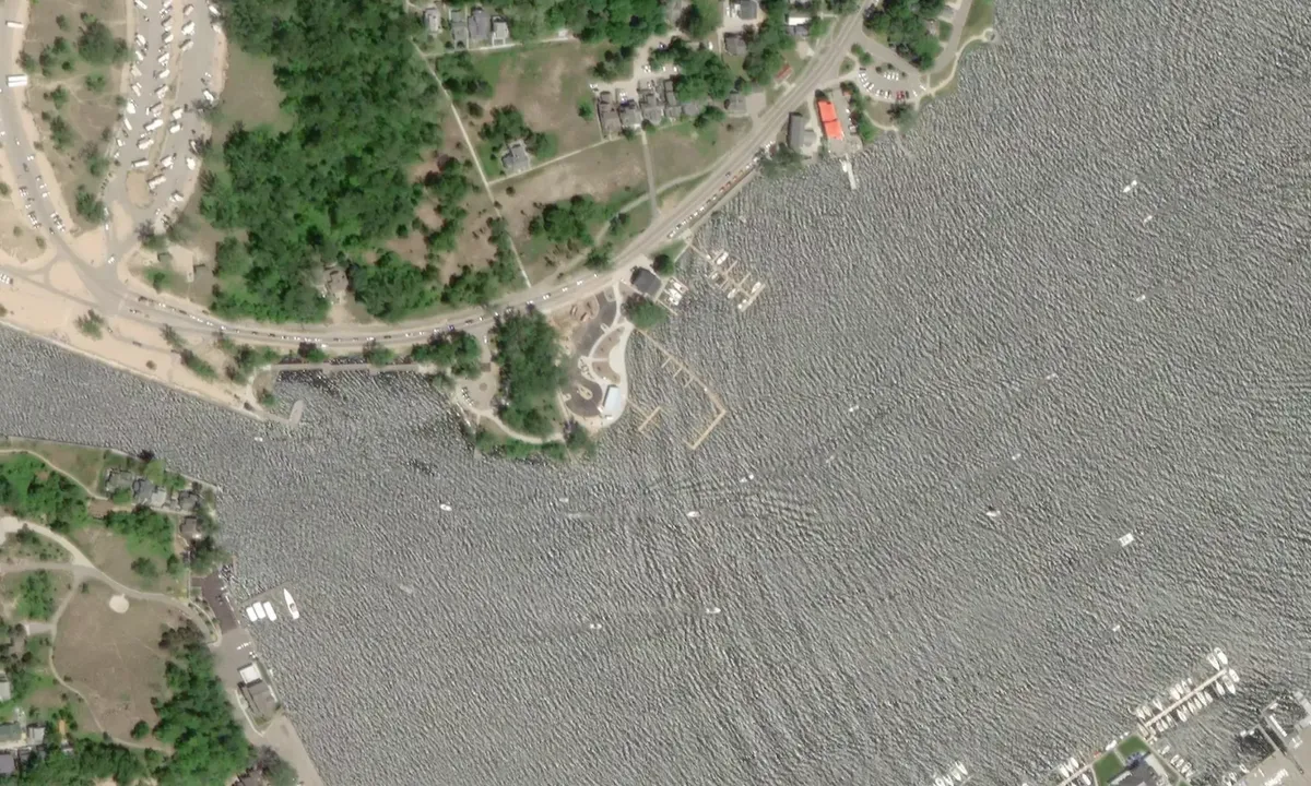 Flyfoto av Ottawa Beach Marina
