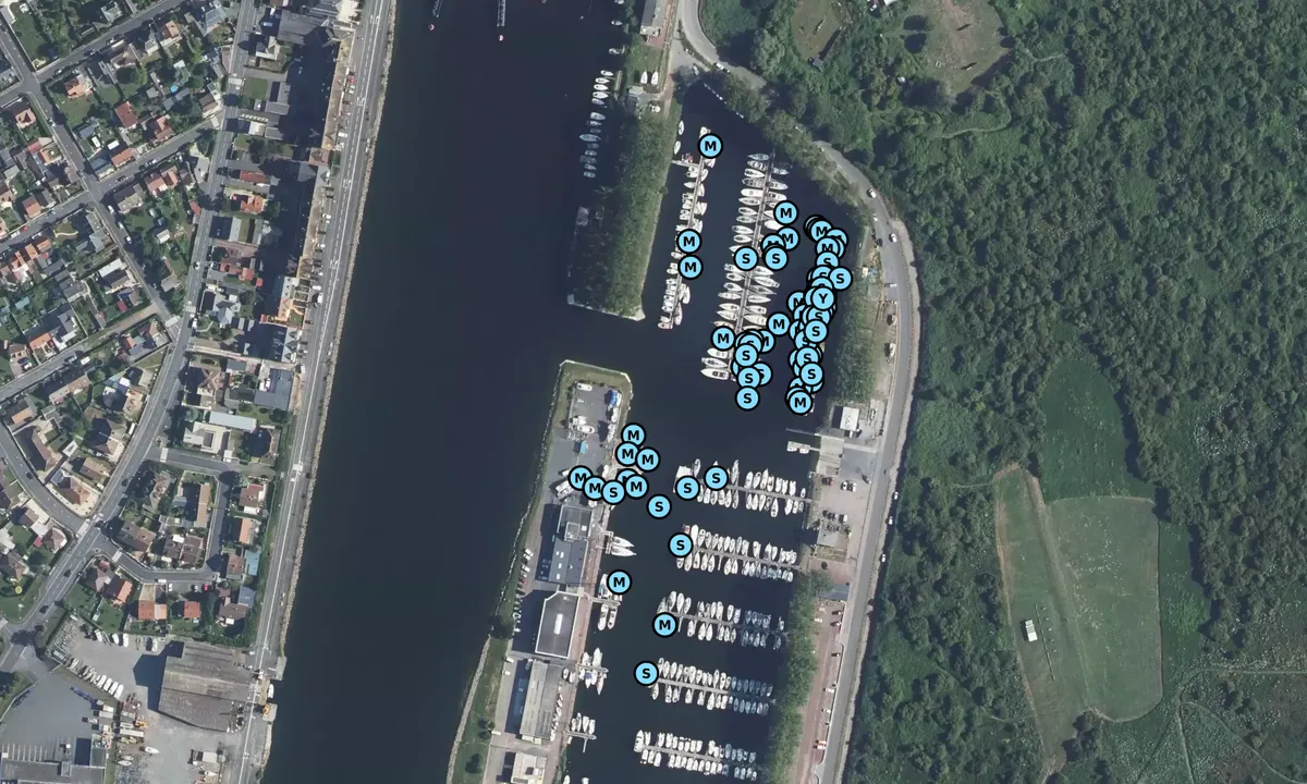 Satelite image of Ouistreham Marina