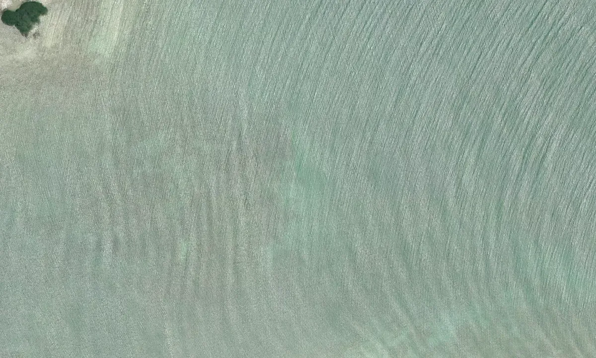 Satelite image of Out of the Swell with all the breeze