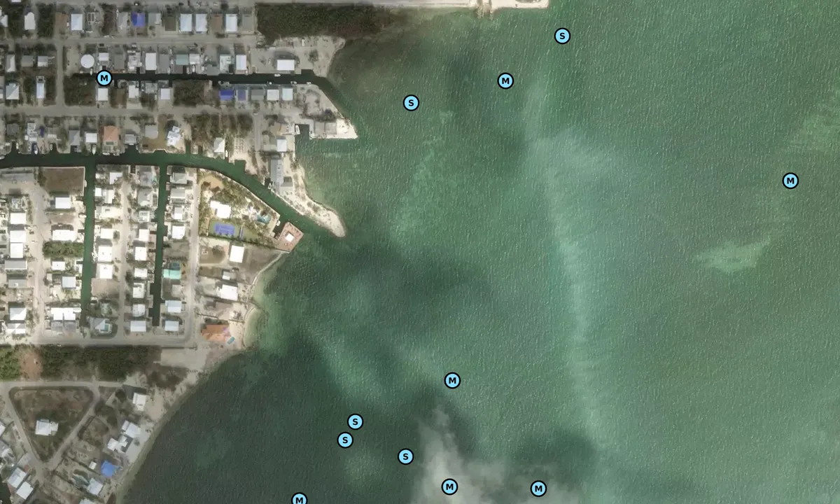 Satelite image of Outside Largo Channel