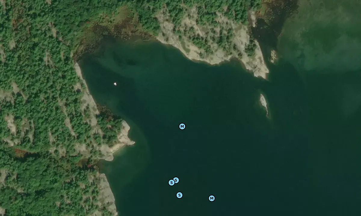 Satelite image of Outside Regatta Bay