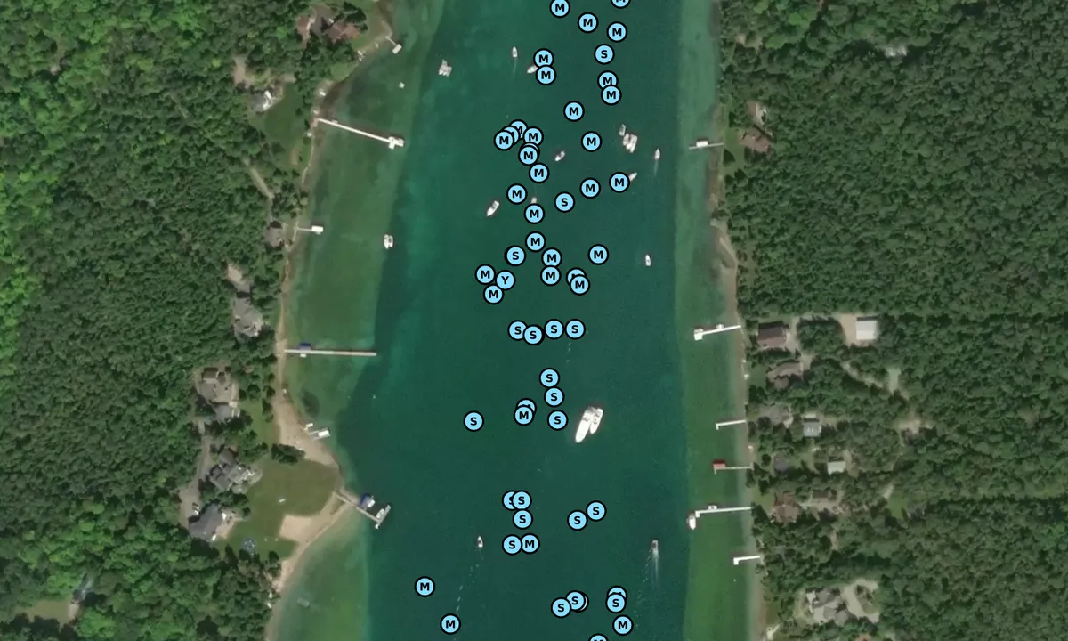 Satelite image of Oyster Bay