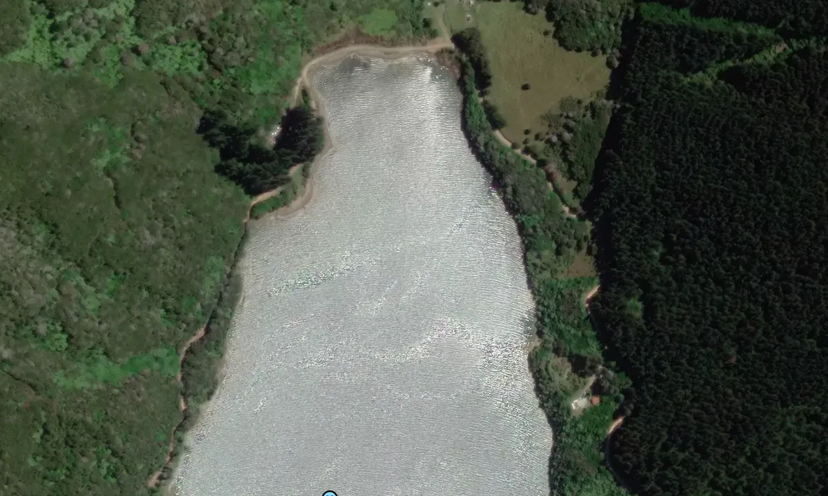 Satelite image of Oyster Bay - Squally Cove
