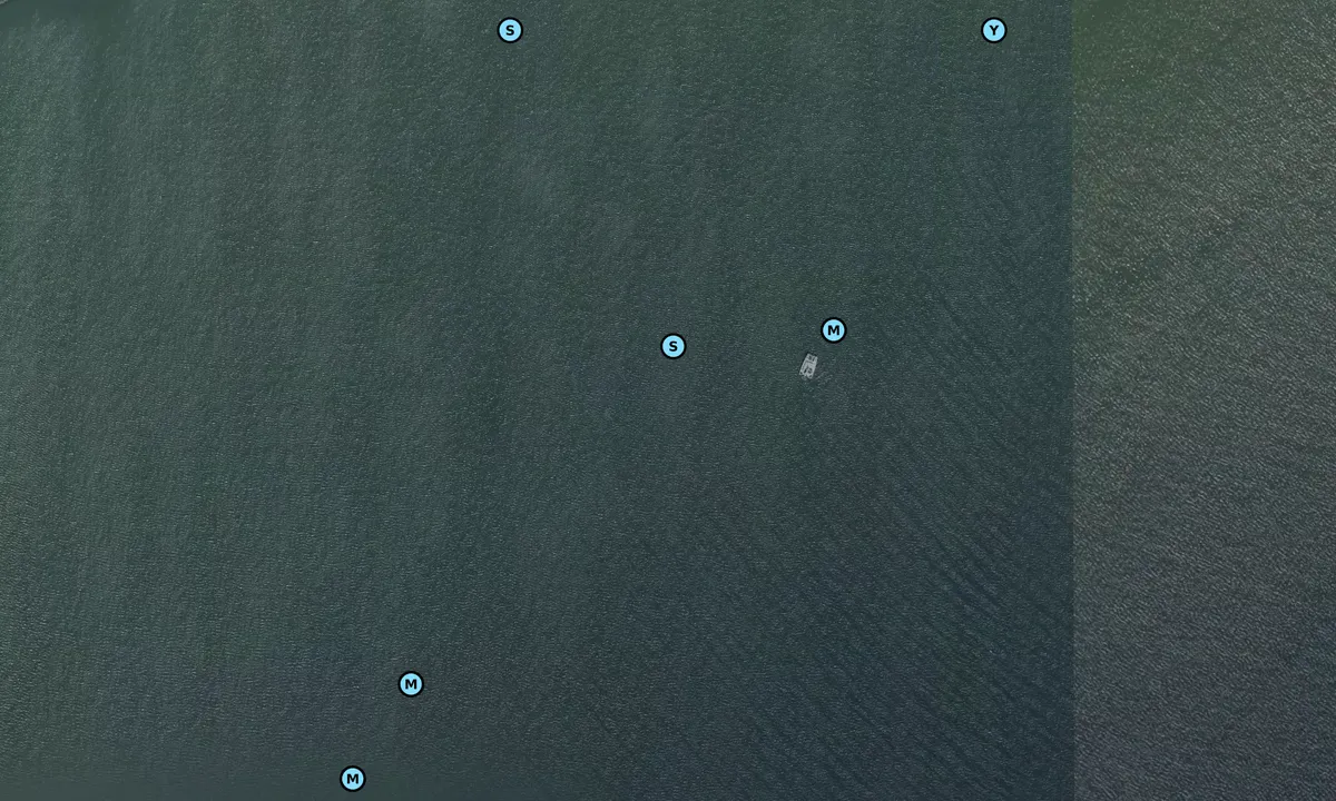 Satelite image of Paard van Marken Lighthouse