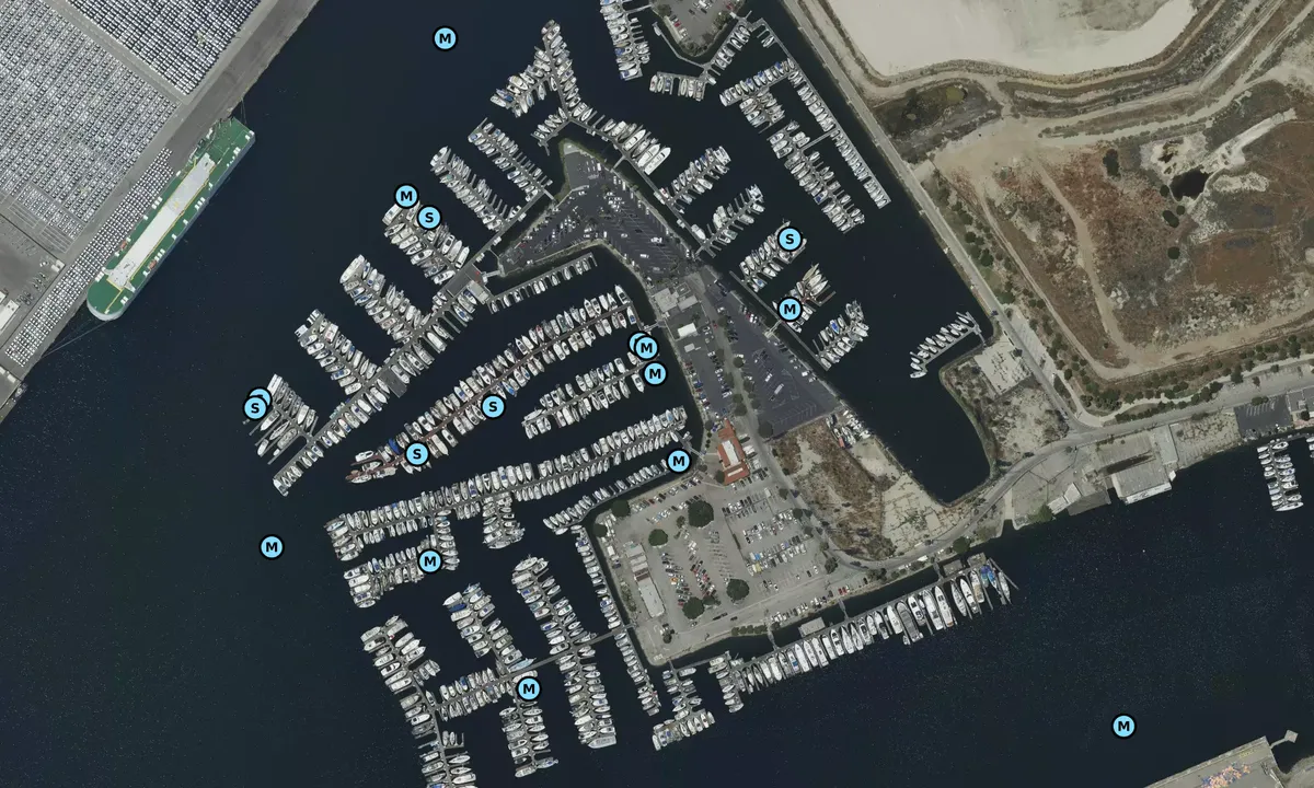 Satelite image of Pacific Yacht Landing 1