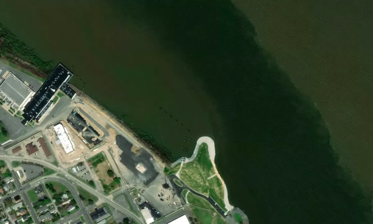 Flyfoto av Paducah City Marina
