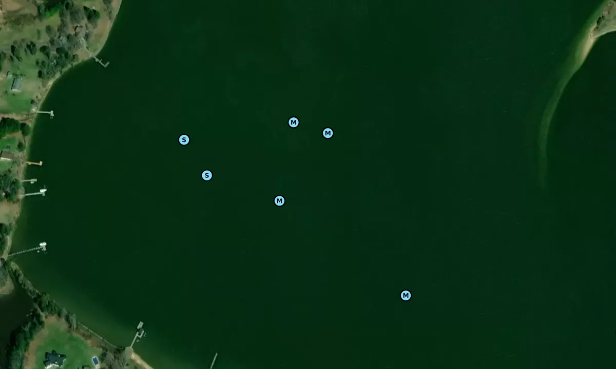 Satelite image of Pagan Pt Cove