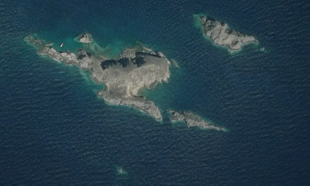 Satelite image of Palagruza