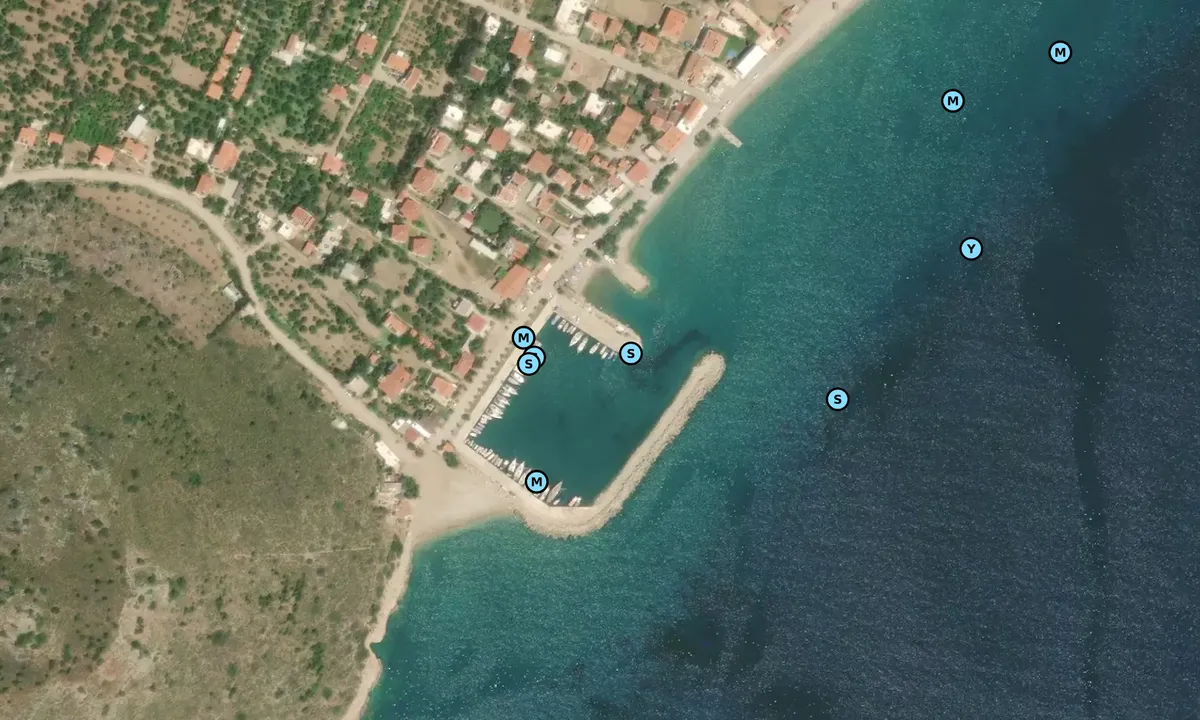 Satelite image of Palamut Marina