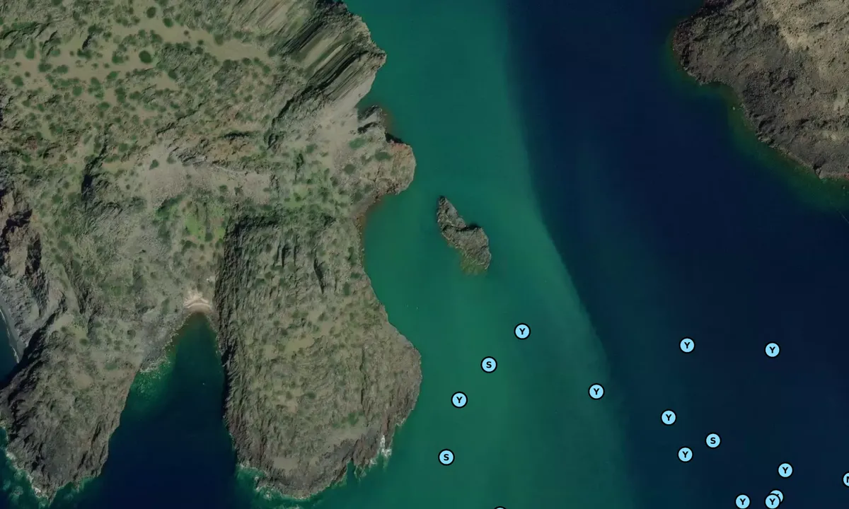 Satelite image of Palea Kameni