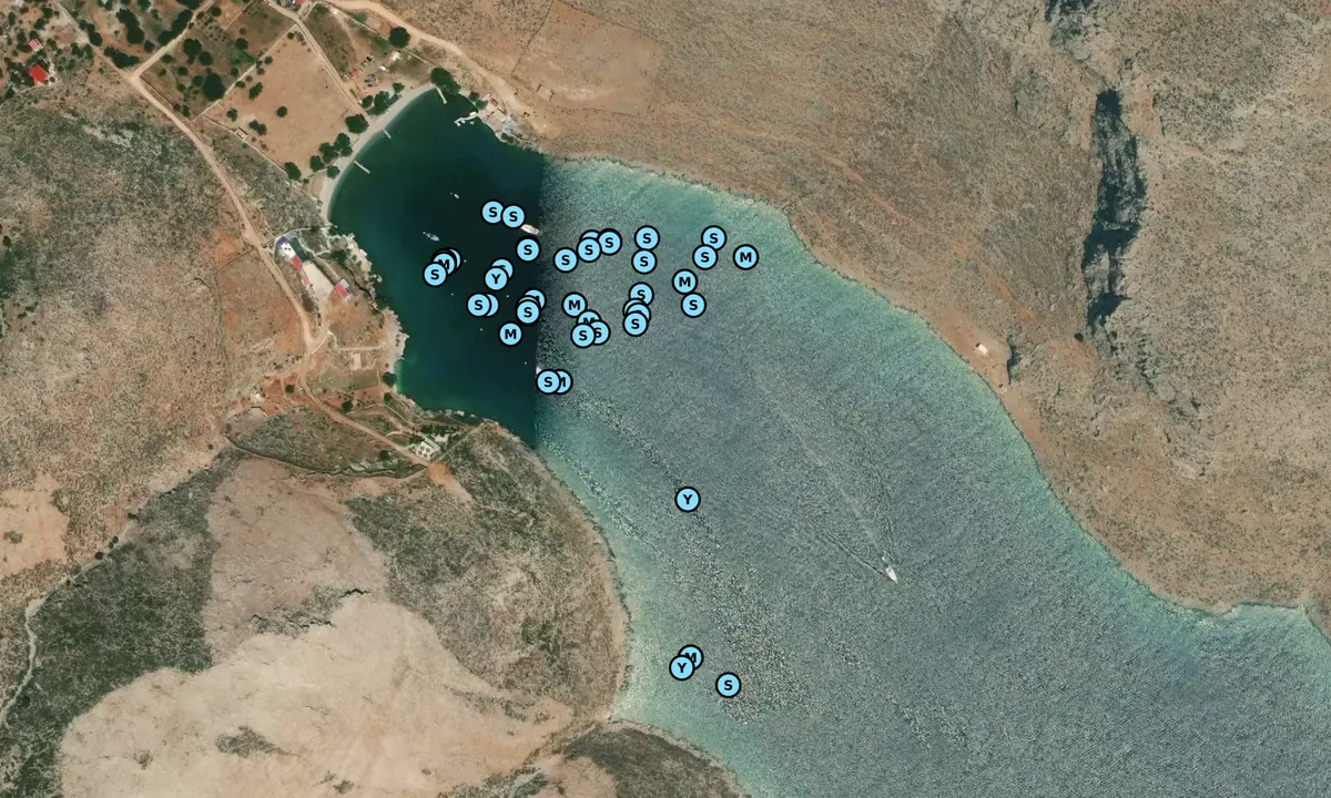 Satelite image of Palionisos Bay