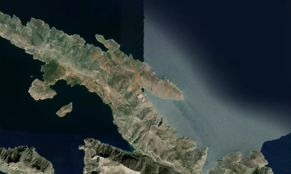 Flyfoto av Palionisos Bay