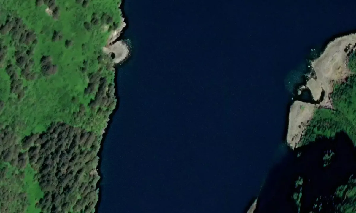 Satelite image of Palisade Lagoon