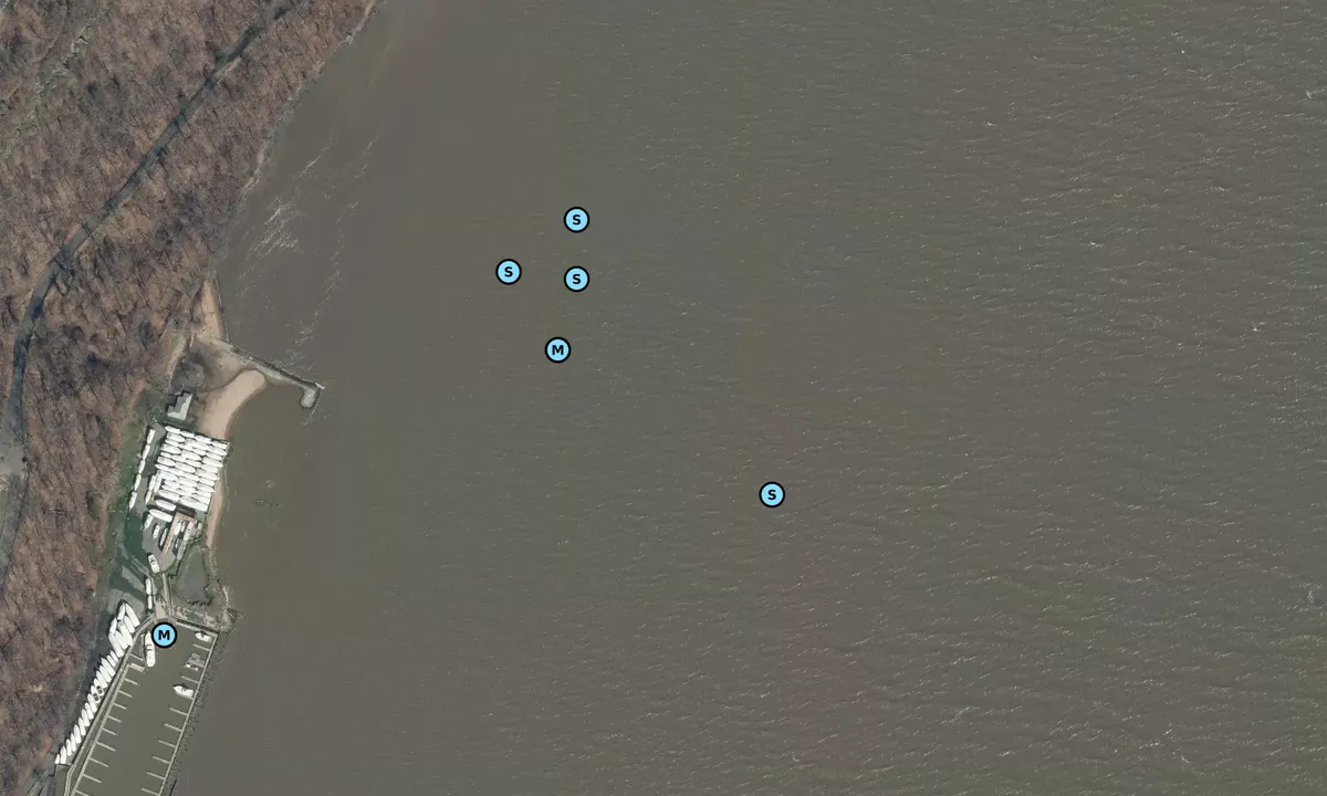 Satelite image of Palisades Interstate Park