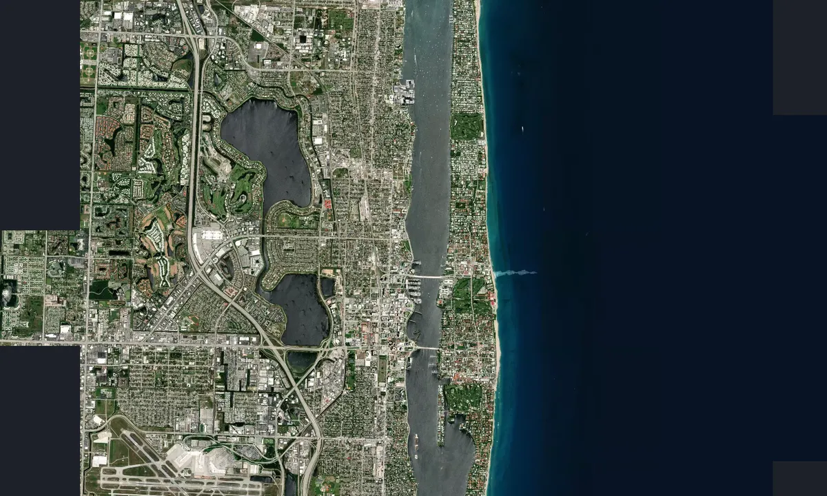 Flyfoto av Palm Beach Yacht Club