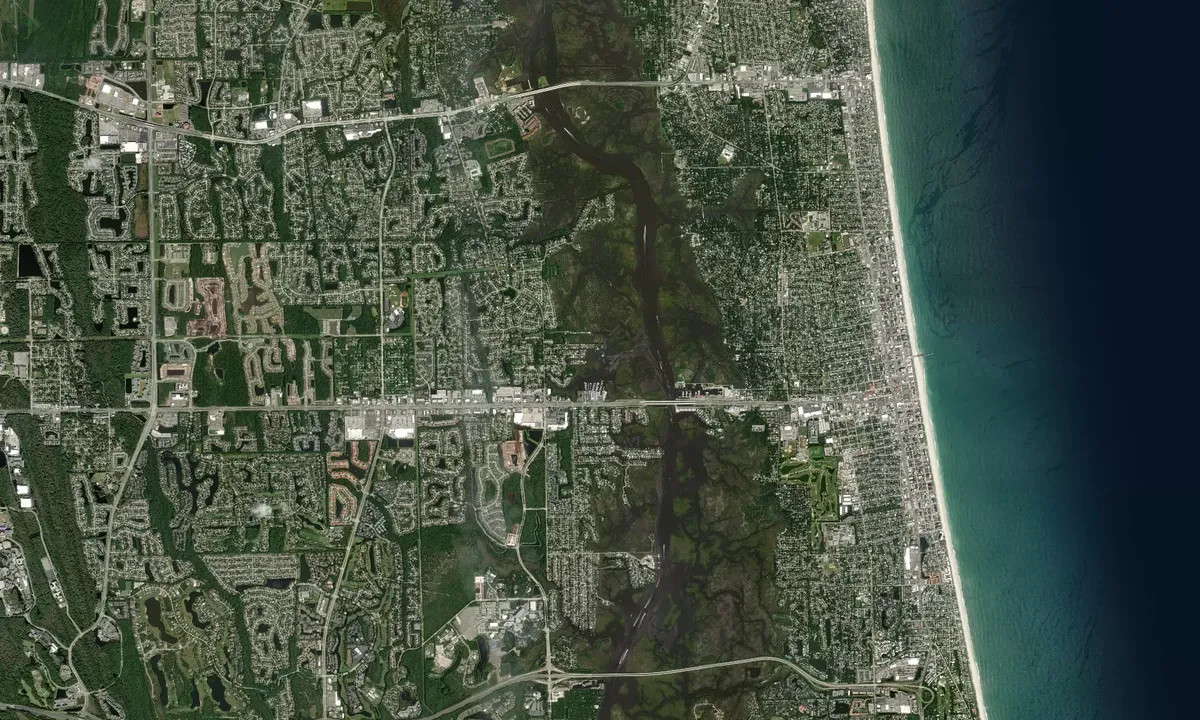Flyfoto av Palm Cove Marina - Jacksonville