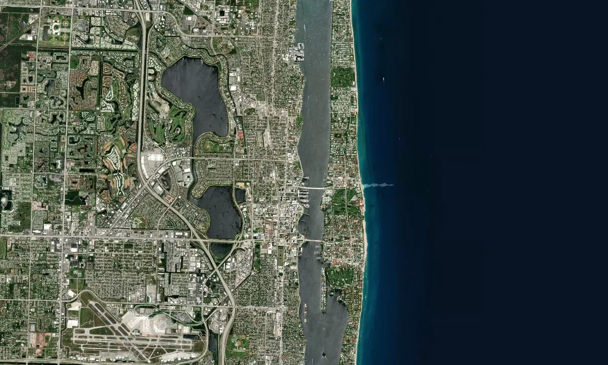 Flyfoto av Palm Harbor Marina - Palm Beach