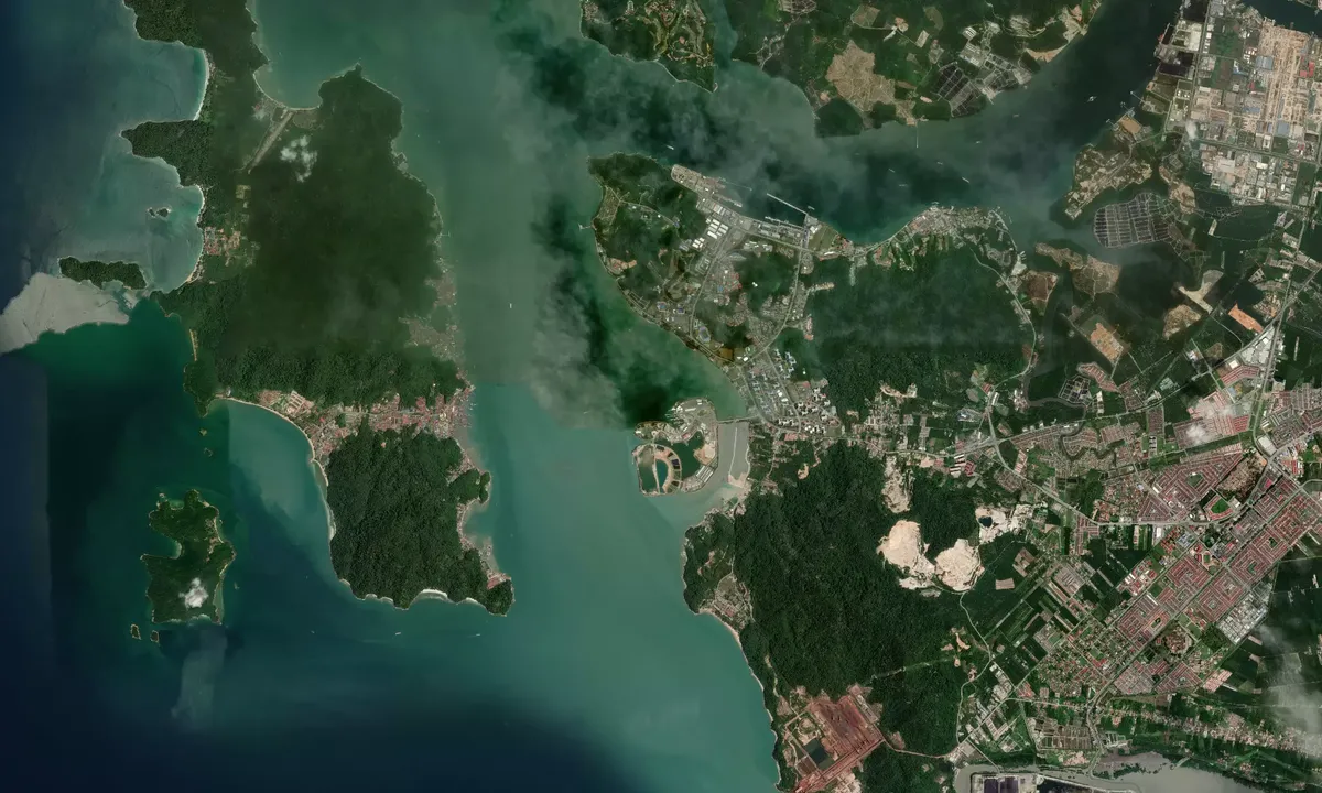 Flyfoto av Pangkor Marina Malaysia