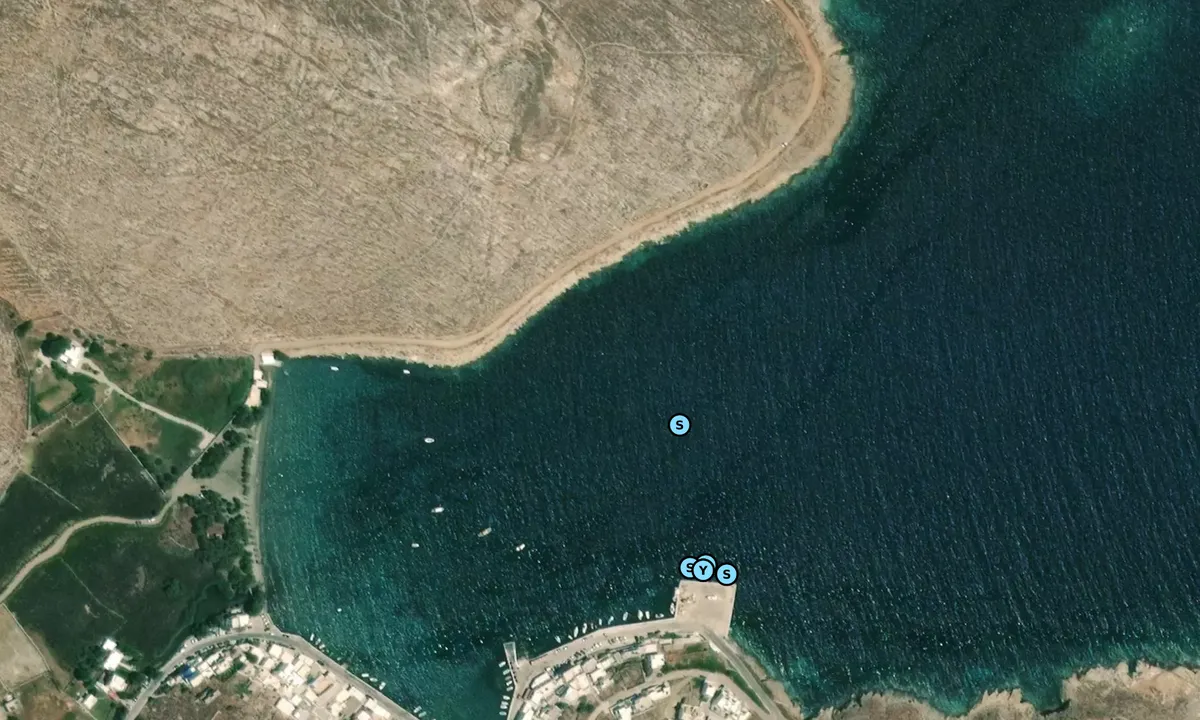 Satelite image of Panormou Bay