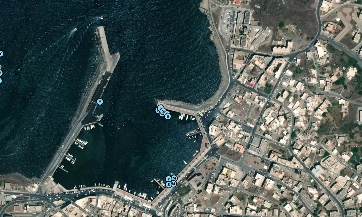 Satelite image of Pantelleria Porto Vecchio