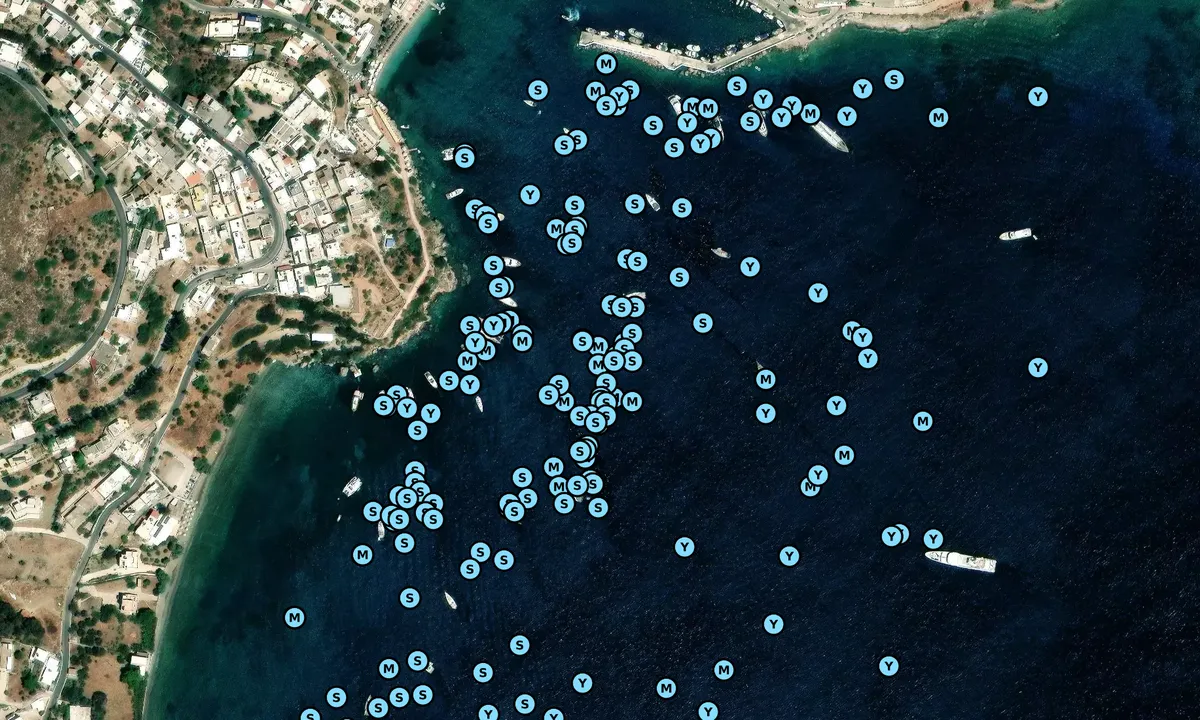 Satelite image of Pantelli MOORING